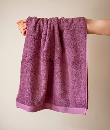 Handtuch, 50 x 100 cm, malve | 2er Set