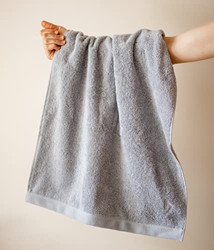 Handtuch-Badetuch Set, silbergrau | 6-teilig, 4 Handtücher 50 x 100 cm, 2 Badetücher 70 x 140 cm