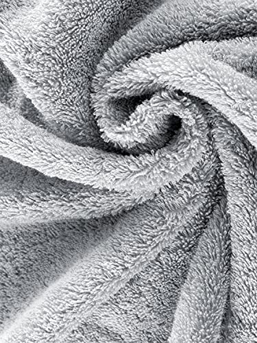 Handtuch-Badetuch Set, silbergrau | 6-teilig, 4 Handtücher 50 x 100 cm, 2 Badetücher 70 x 140 cm