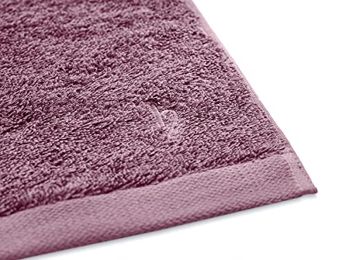 Handtuch-Badetuch Set, malve | 6-teilig, 4 Handtücher 50 x 100 cm, 2 Badetücher 70 x 140 cm