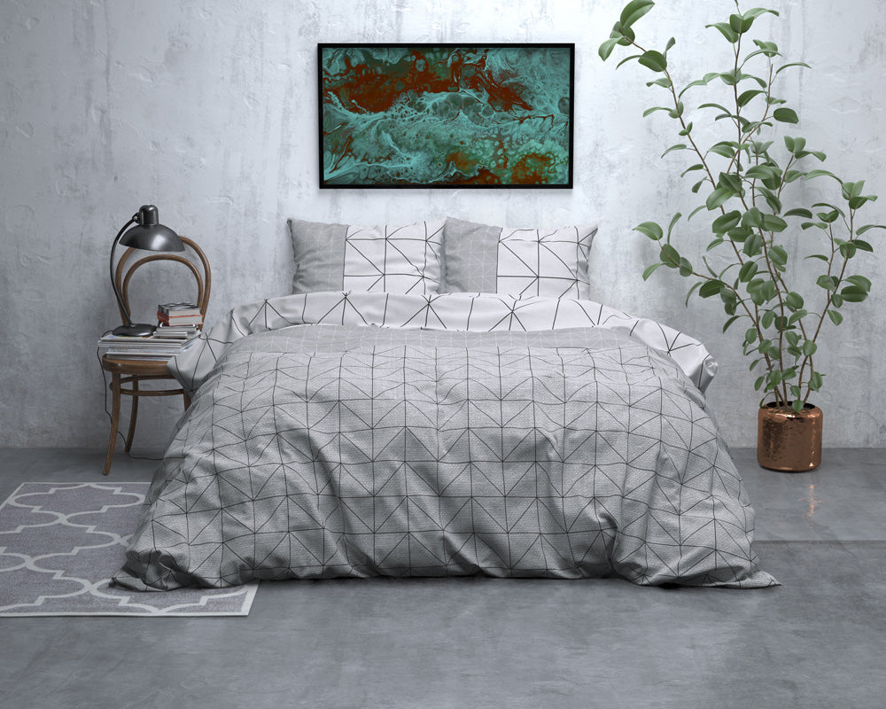 Bettwäsche GINO, Flanell-Polyester-Mischung