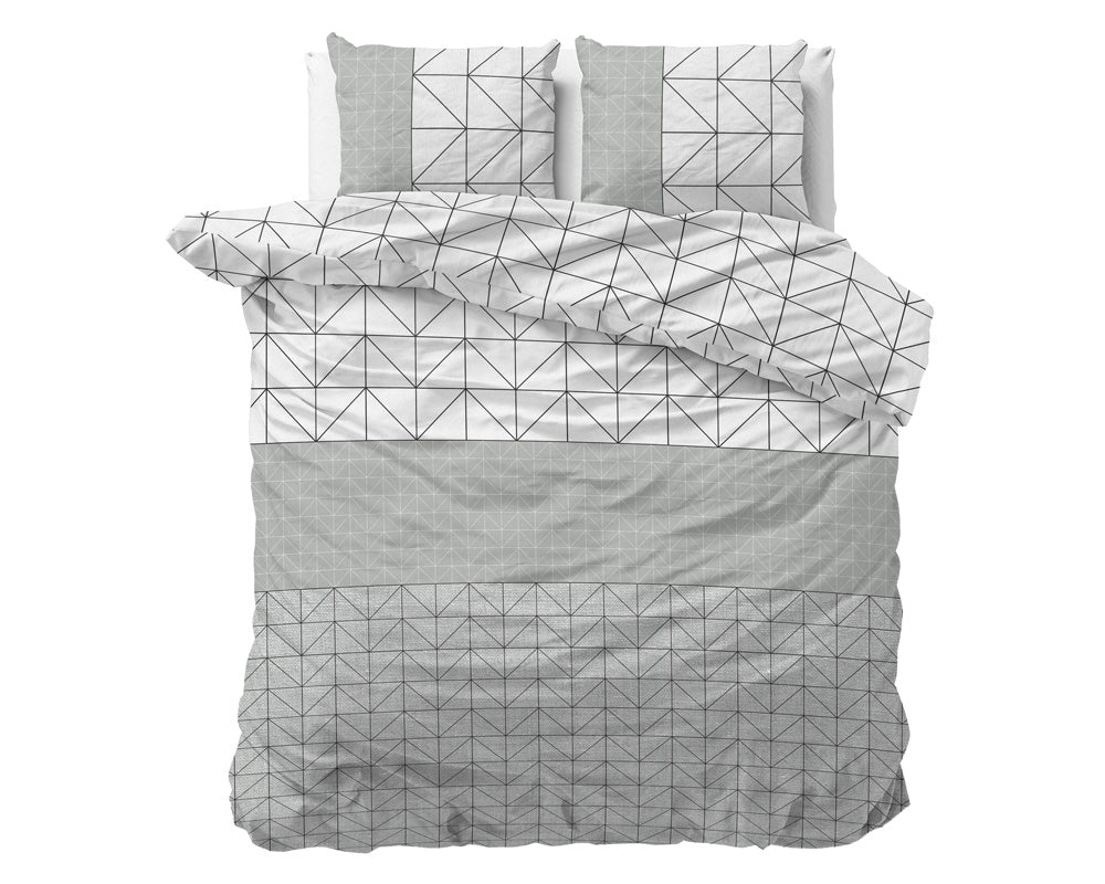 Bettwäsche GINO, Flanell-Polyester-Mischung