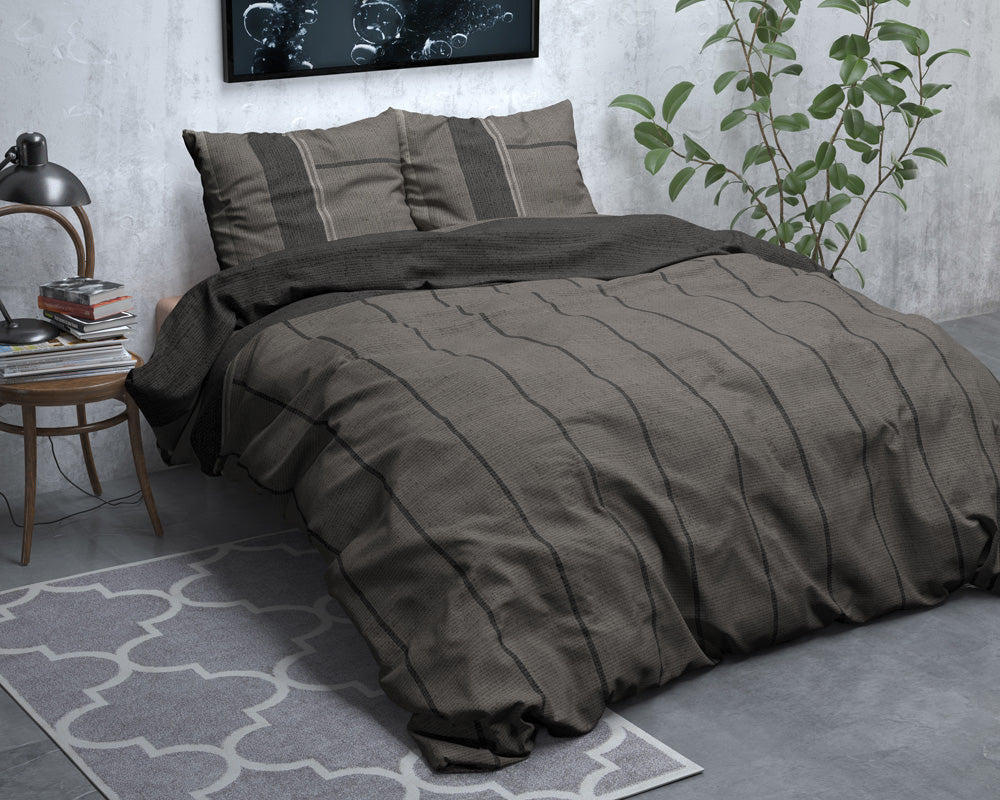 Bettwäsche KEES, Flanell-Polyester-Mischung