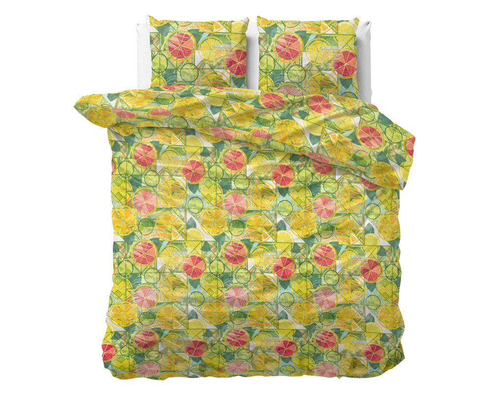 Bettwäsche FRESH FRUITS, Baumwoll-Polyester-Mischung