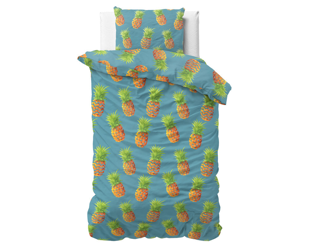 Bettwäsche PINEAPPLES, Baumwoll-Polyester-Mischung