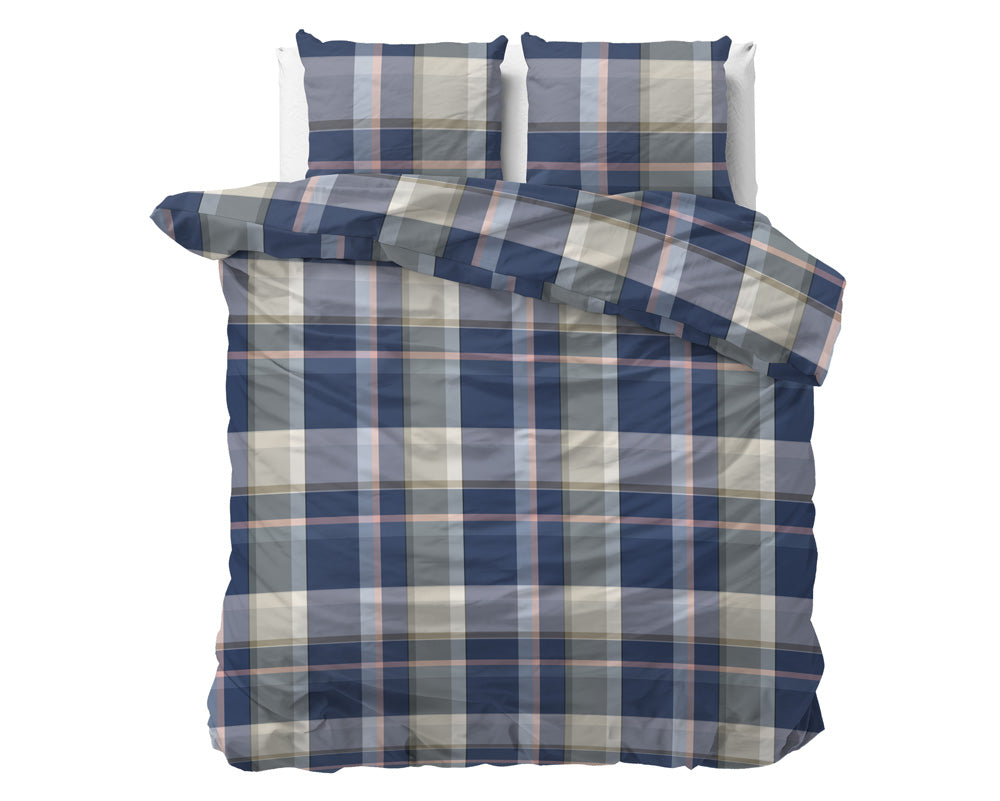 Flanell Bettwäsche TAMMY | indigo