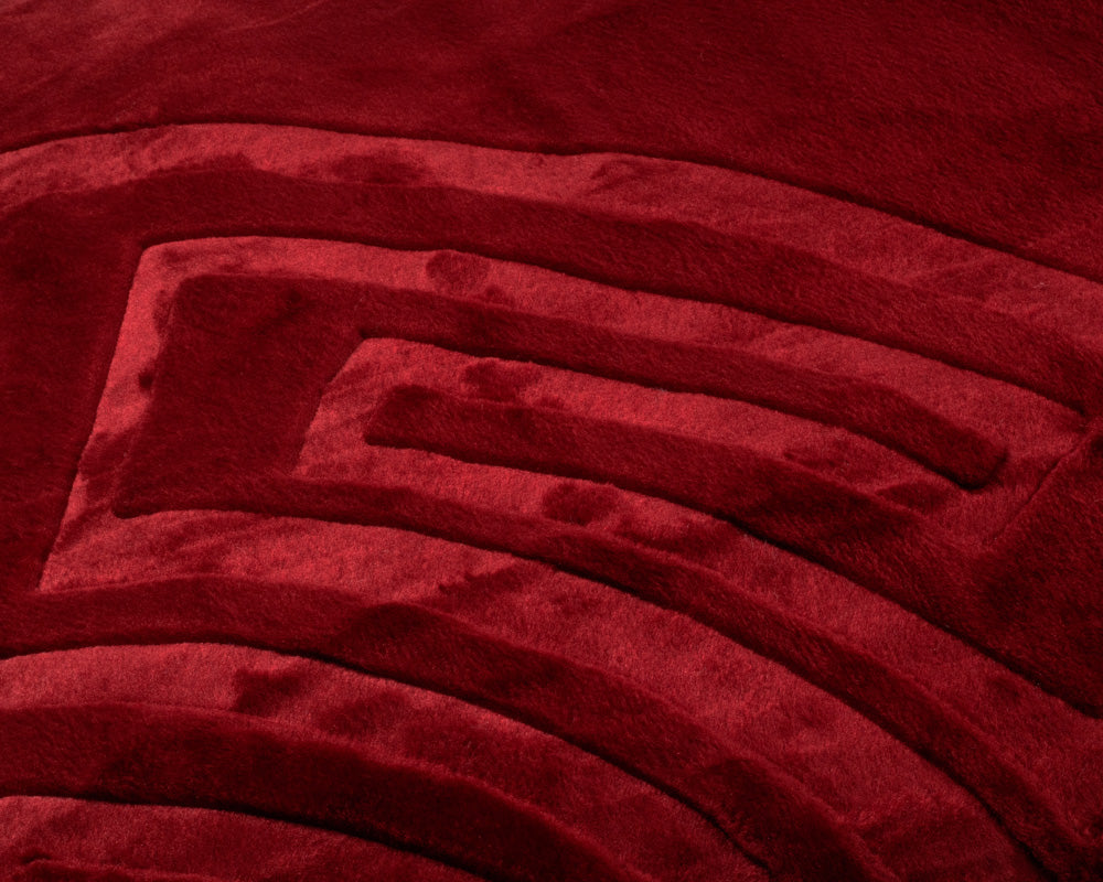 Kuschel-& Tagesdecke, 200 x 240 cm | rot