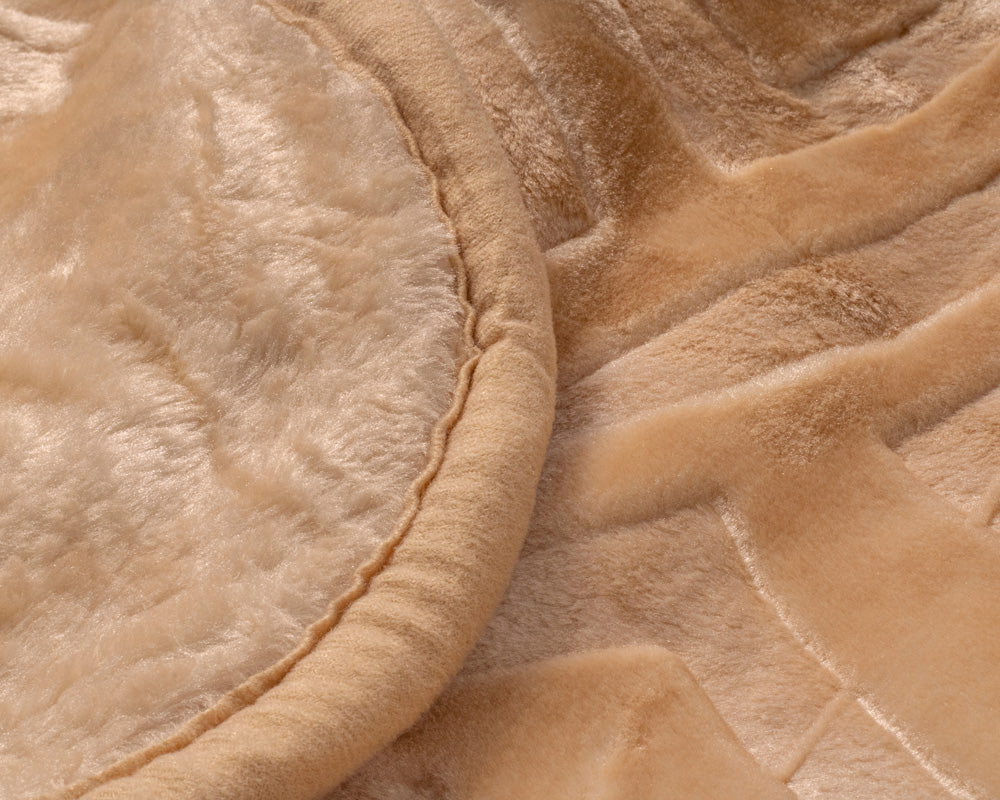 Kuschel-& Tagesdecke, 200 x 240 cm | creme