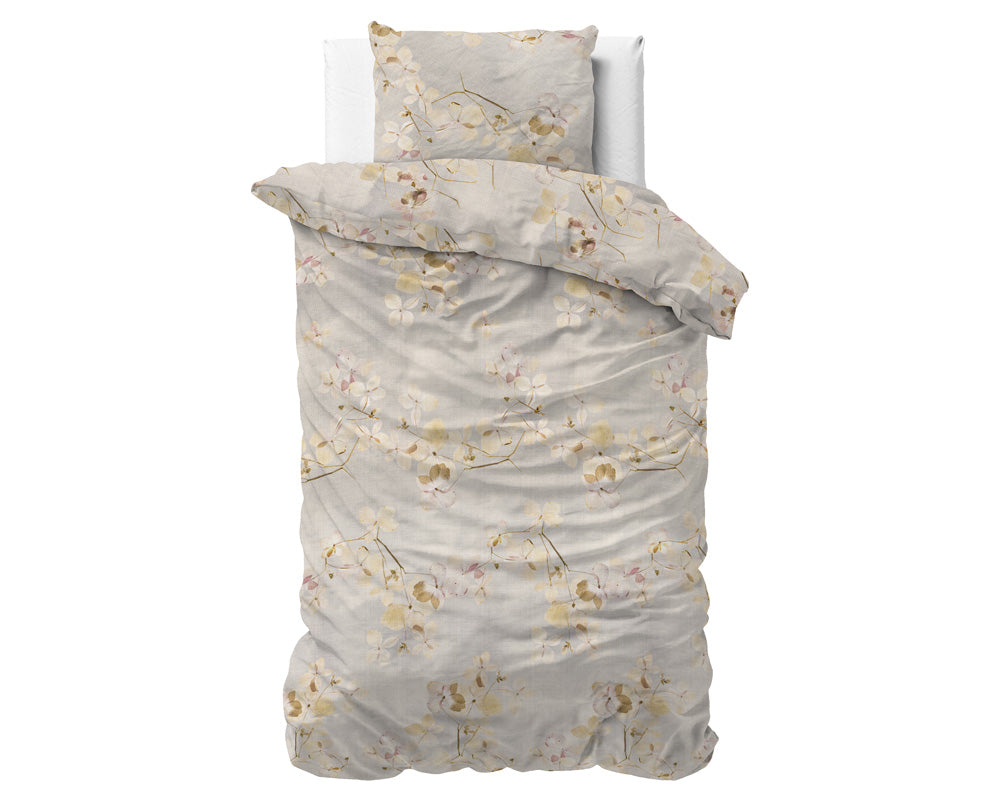 Bettwäsche LOUIS , Baumwollsatin | cream