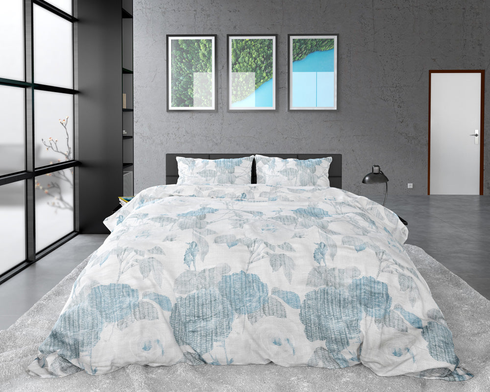 Bettwäsche IVEN BLUE, Baumwollsatin