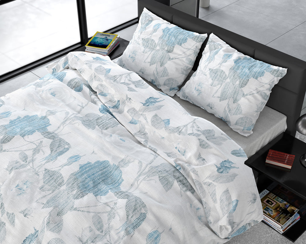 Bettwäsche IVEN BLUE, Baumwollsatin