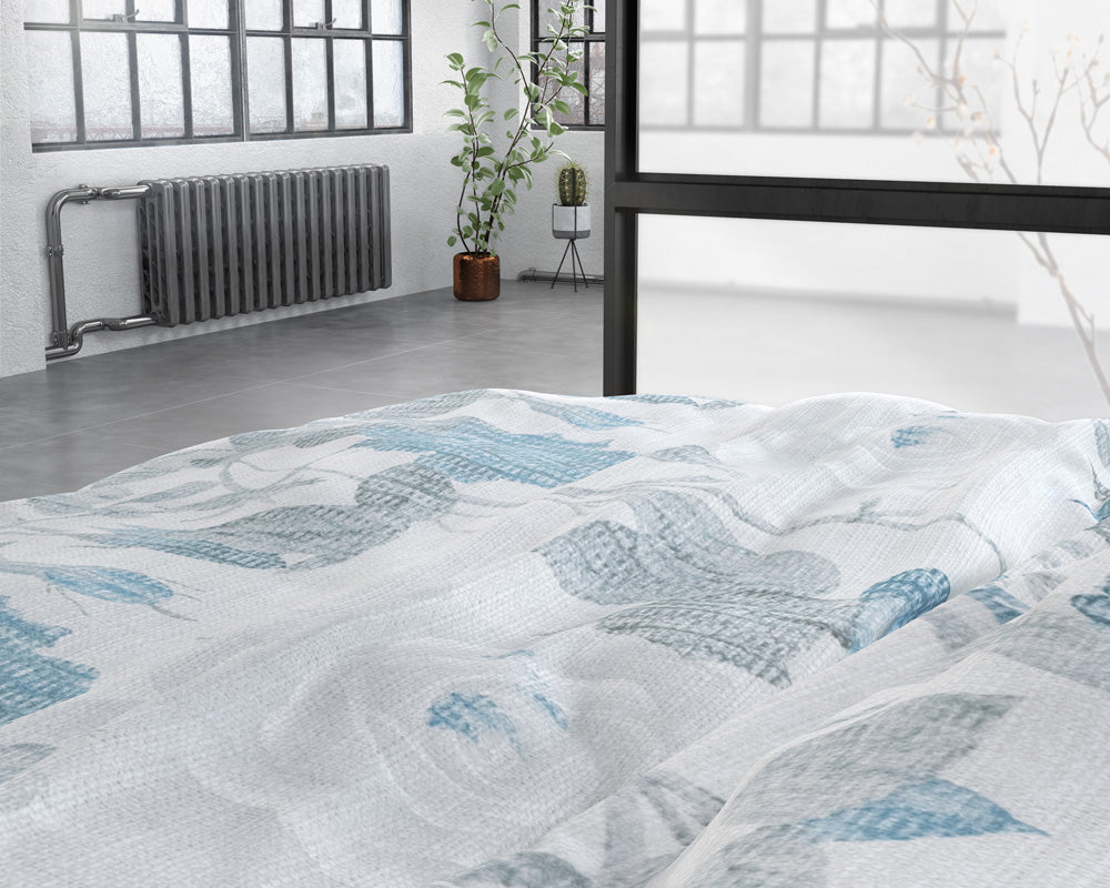 Bettwäsche IVEN BLUE, Baumwollsatin