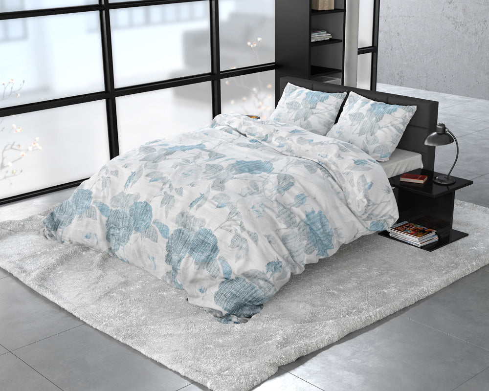 Bettwäsche IVEN BLUE, Baumwollsatin