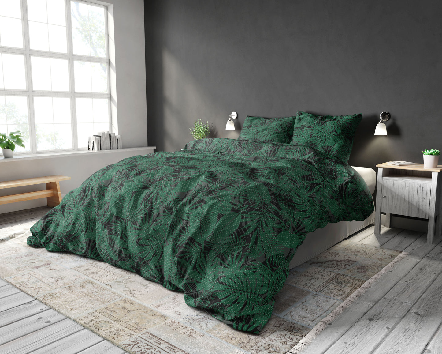 Bettwäsche LYNN, Baumwoll-Polyester-Mischung
