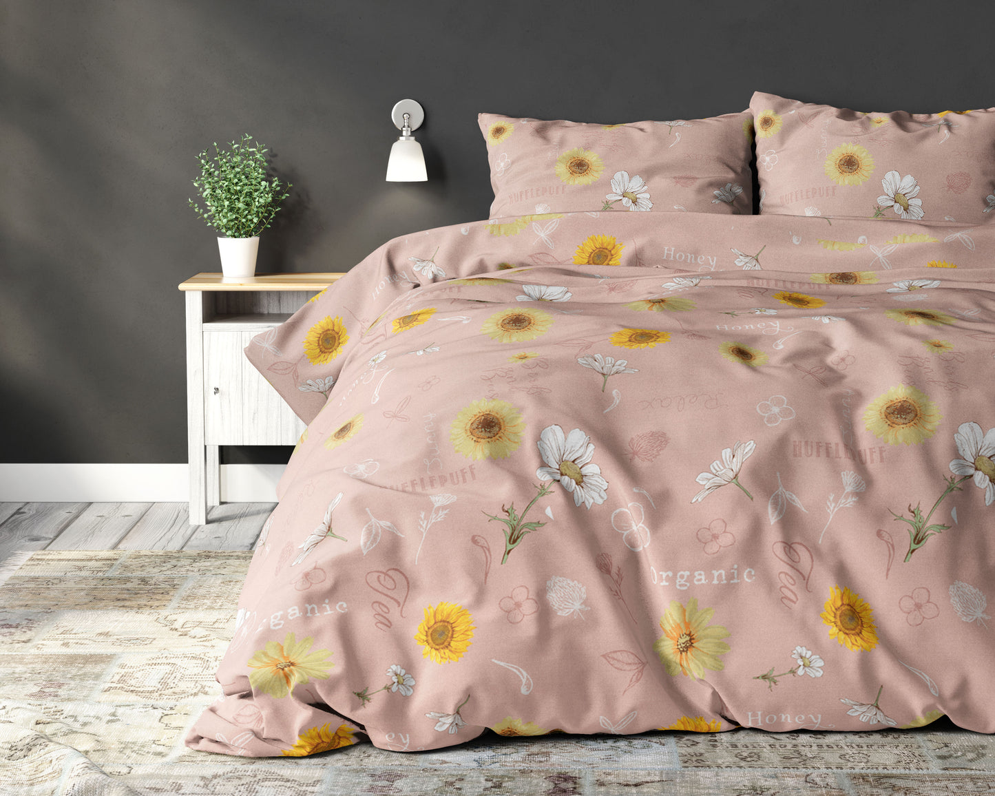 Bettwäsche LIZZIE, Baumwoll-Polyester-Mischung