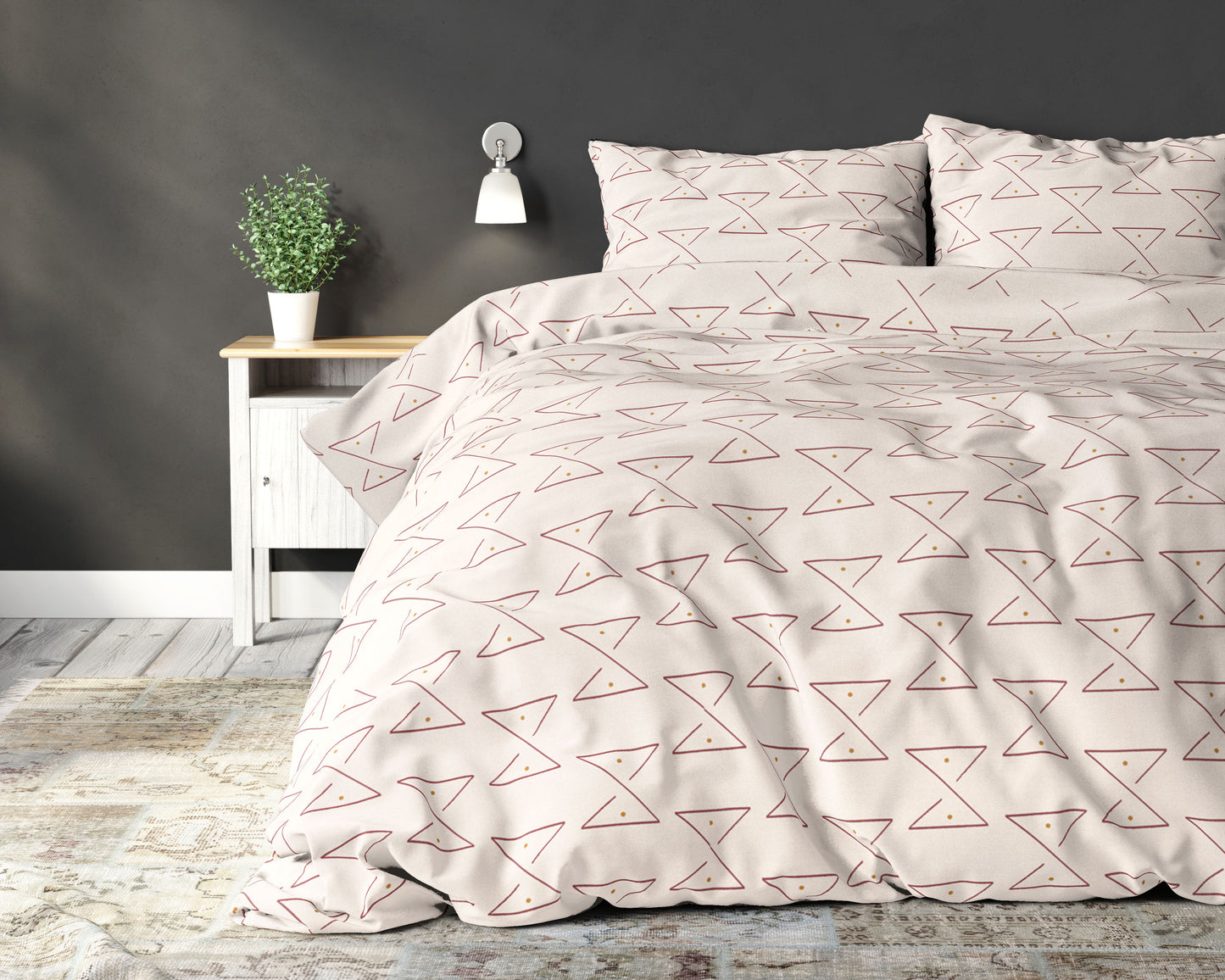Bettwäsche JAYLEN, Baumwoll-Polyester-Mischung
