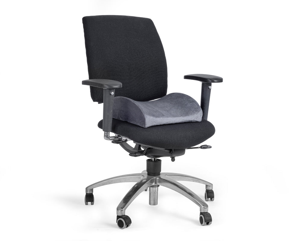 Ergonomisches Rückenstütz-Lendenkissen aus Memory-Schaum, 33 x 31 x 11