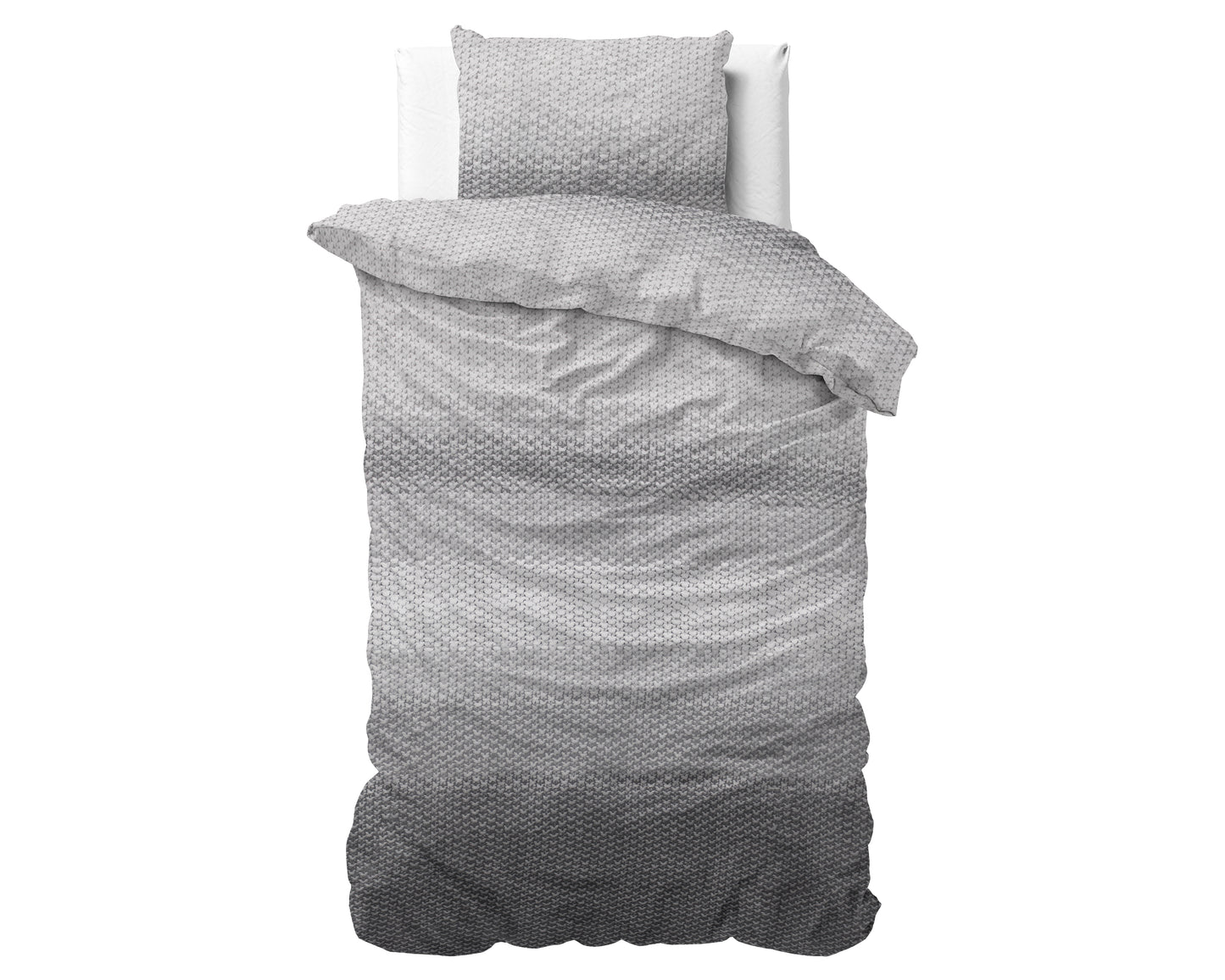 Flanell Bettwäsche TAMAR | grau