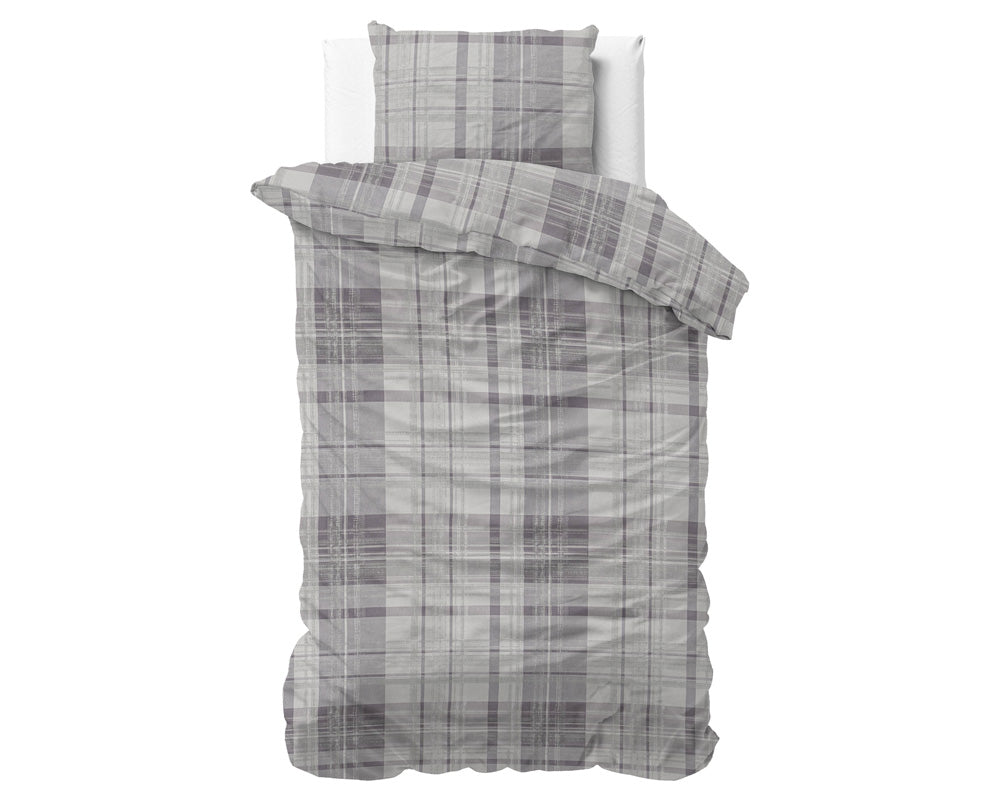 Flanell Bettwäsche THEOTIS | grau