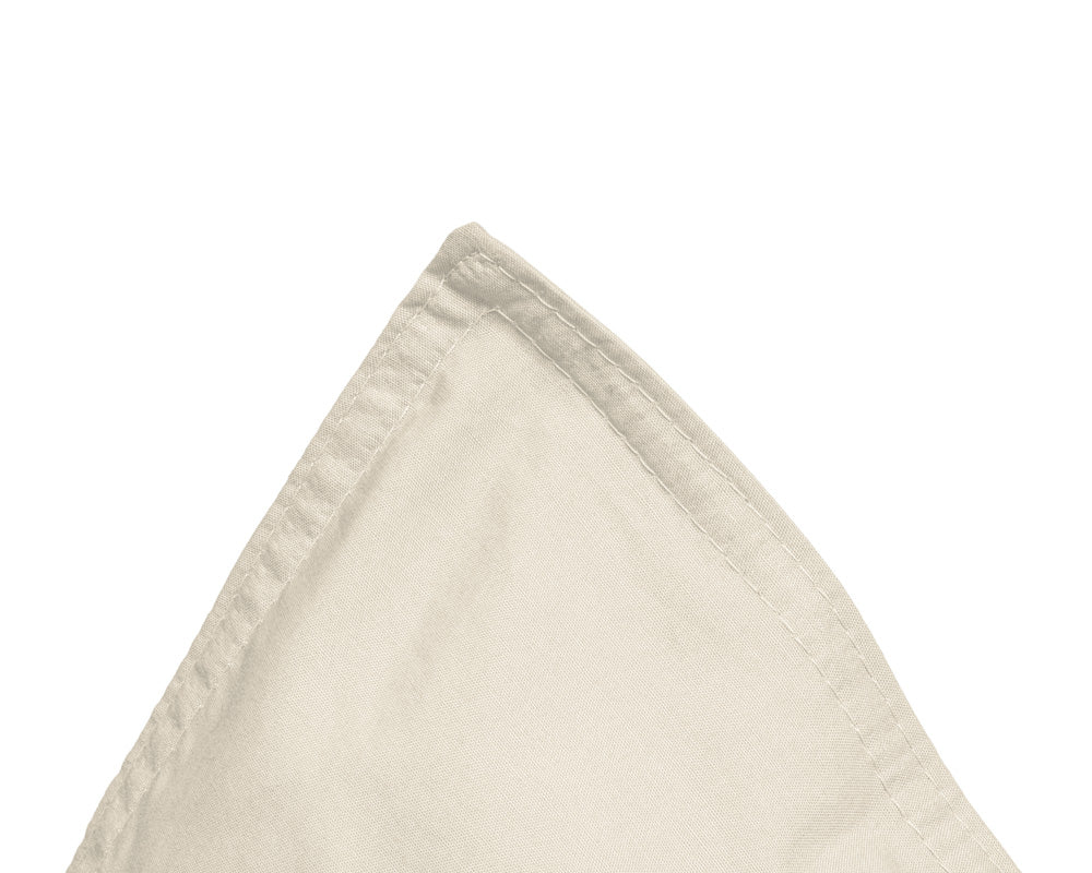 Bettwäsche aus ägyptischer Baumwolle, sand