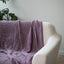 Tagesdecke mit Waffelmuster | dusty lavender
