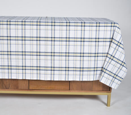Tischdecke aus Baumwolle, gelb | 180 x 150 cm