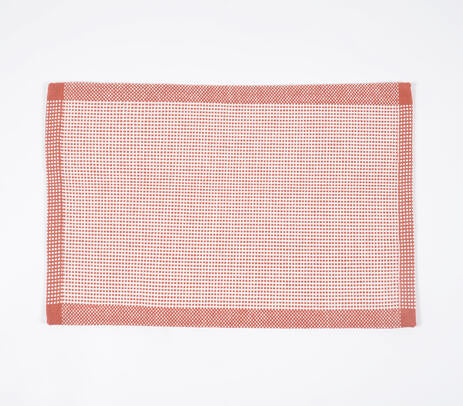 Tischset aus Baumwolle, pink | 4er-Set