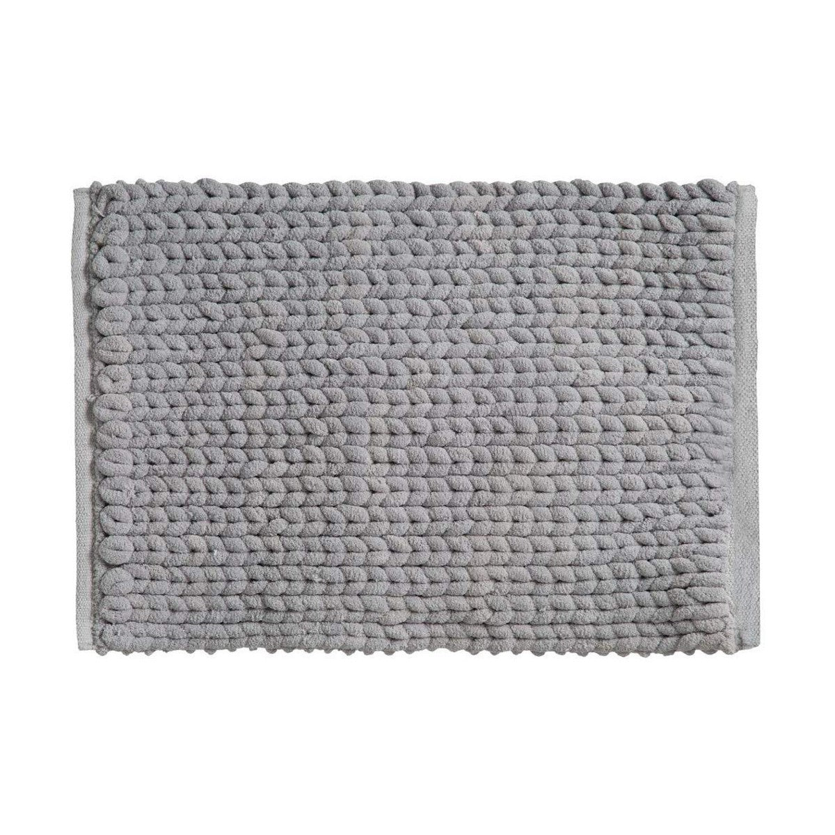 Badematte aus Polyester, grau | 50x75 cm