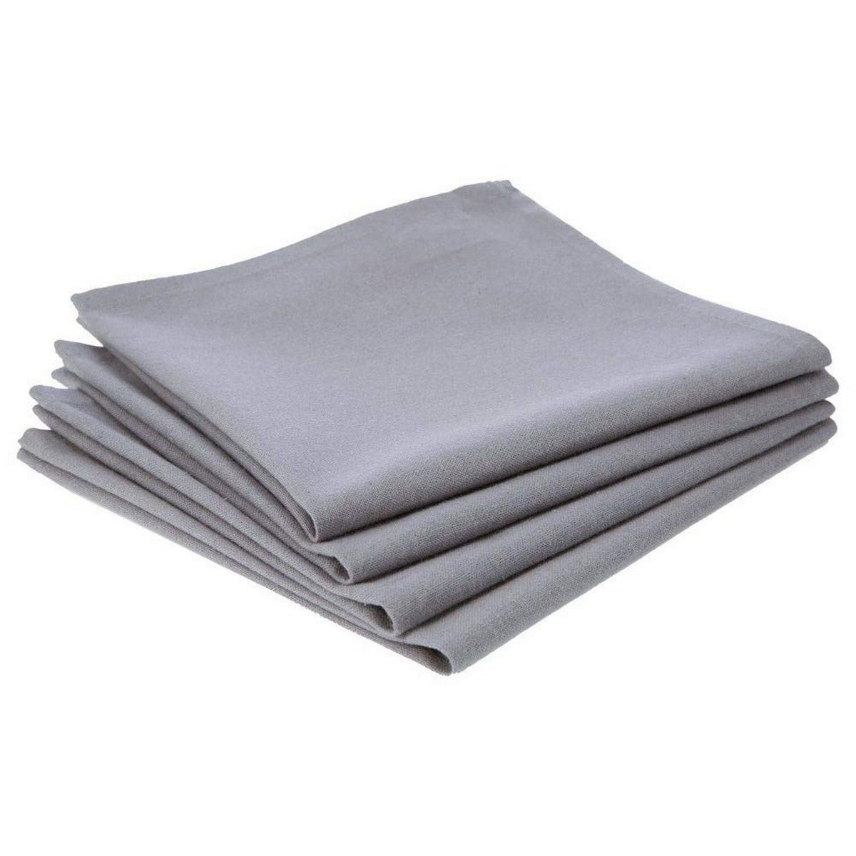 Servietten aus Baumwolle, grau | 4er-Set
