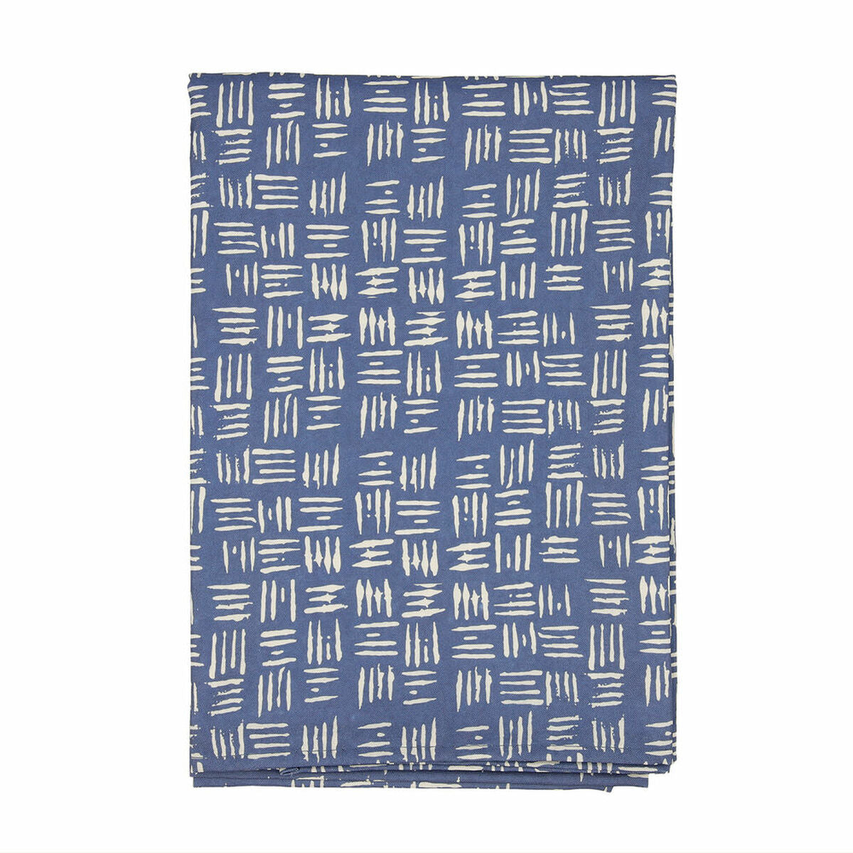 Tischdecke aus Baumwolle, blau | 145 x 145 cm