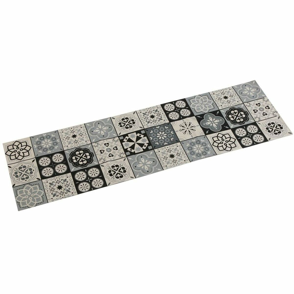 Tischläufer aus Polyester, Mosaik | 155 x 45 cm