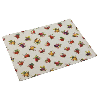 Tischset aus Polyester, Strawberry | 36 x 48 cm | 2er Set