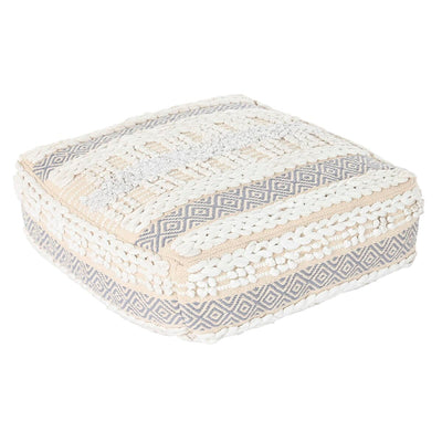 Bodenkissen, boho | 60 x 60 x 25 cm