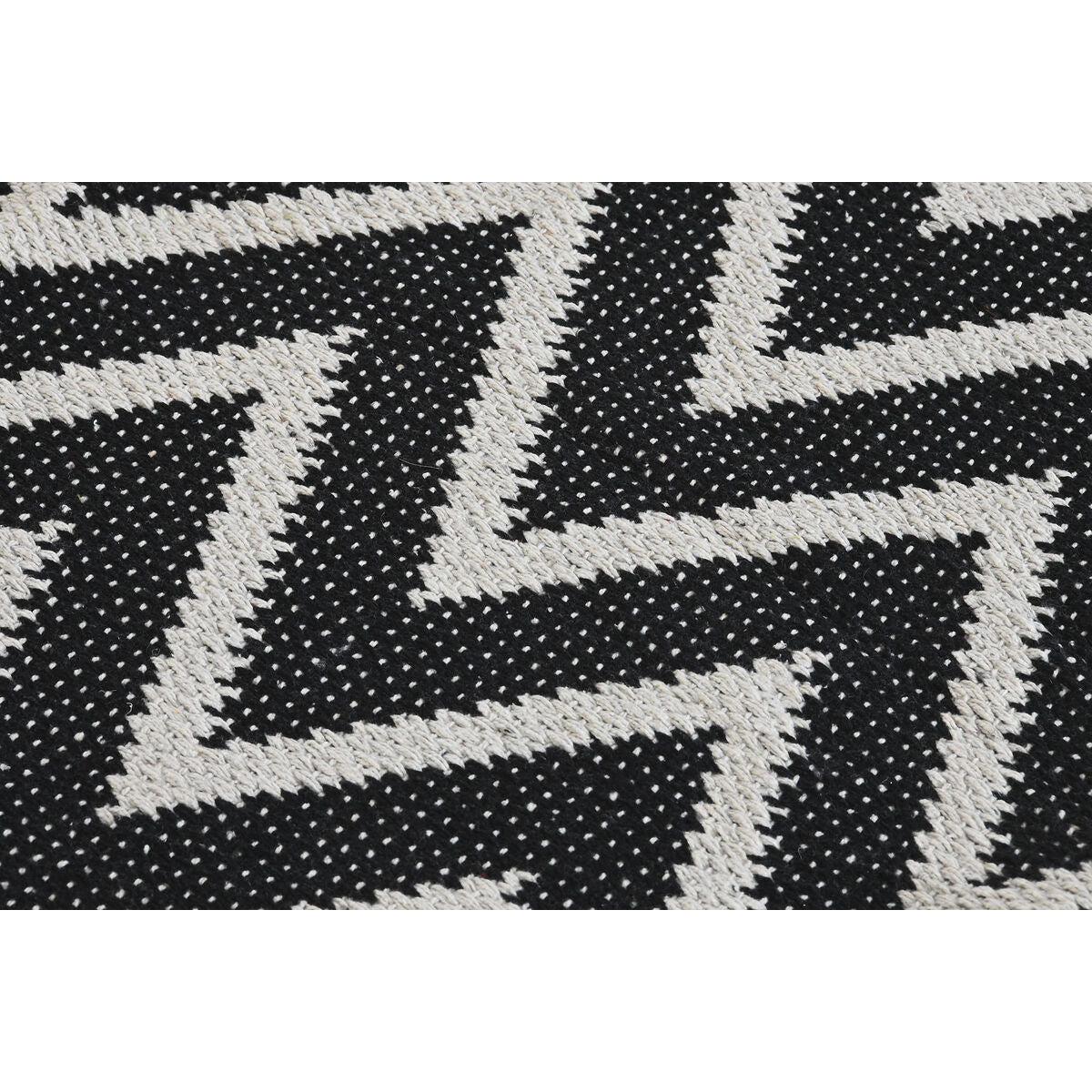 Teppich, schwarz-weiß | 120 x 180 cm