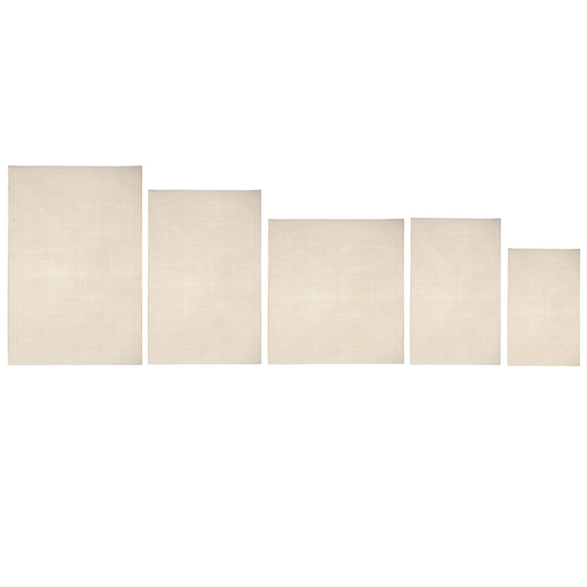 Outdoor-Teppich, Quadro Braun | 300 x 200 cm