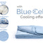 Bettdecke BLUE CELL | kühlend