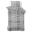 Flanell Bettwäsche THEOTIS | grau