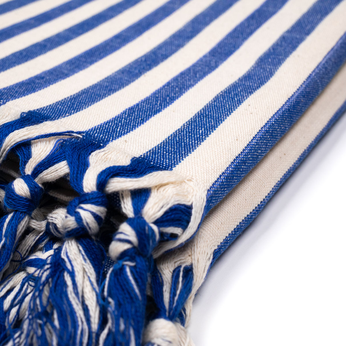 Handtuch OLE, 180 x 100 cm | blau-weiß