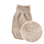 Peelinghandschuh aus Leinen