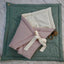 Babydecke, powder pink | 75 x 75 cm