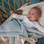 Babydecke, powder pink | 75 x 75 cm