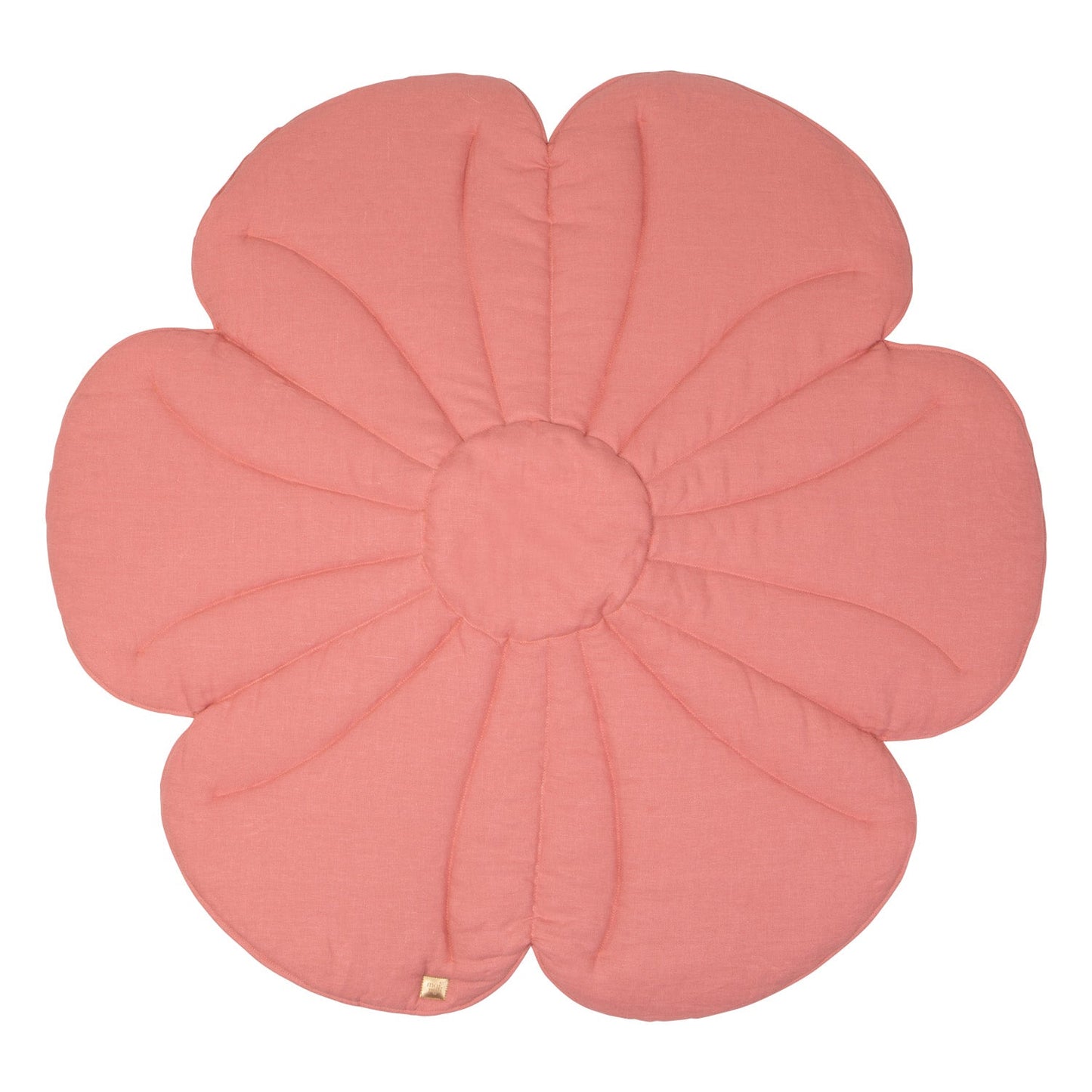 Spielmatte, coral pink dahlia | 110 x 110 cm