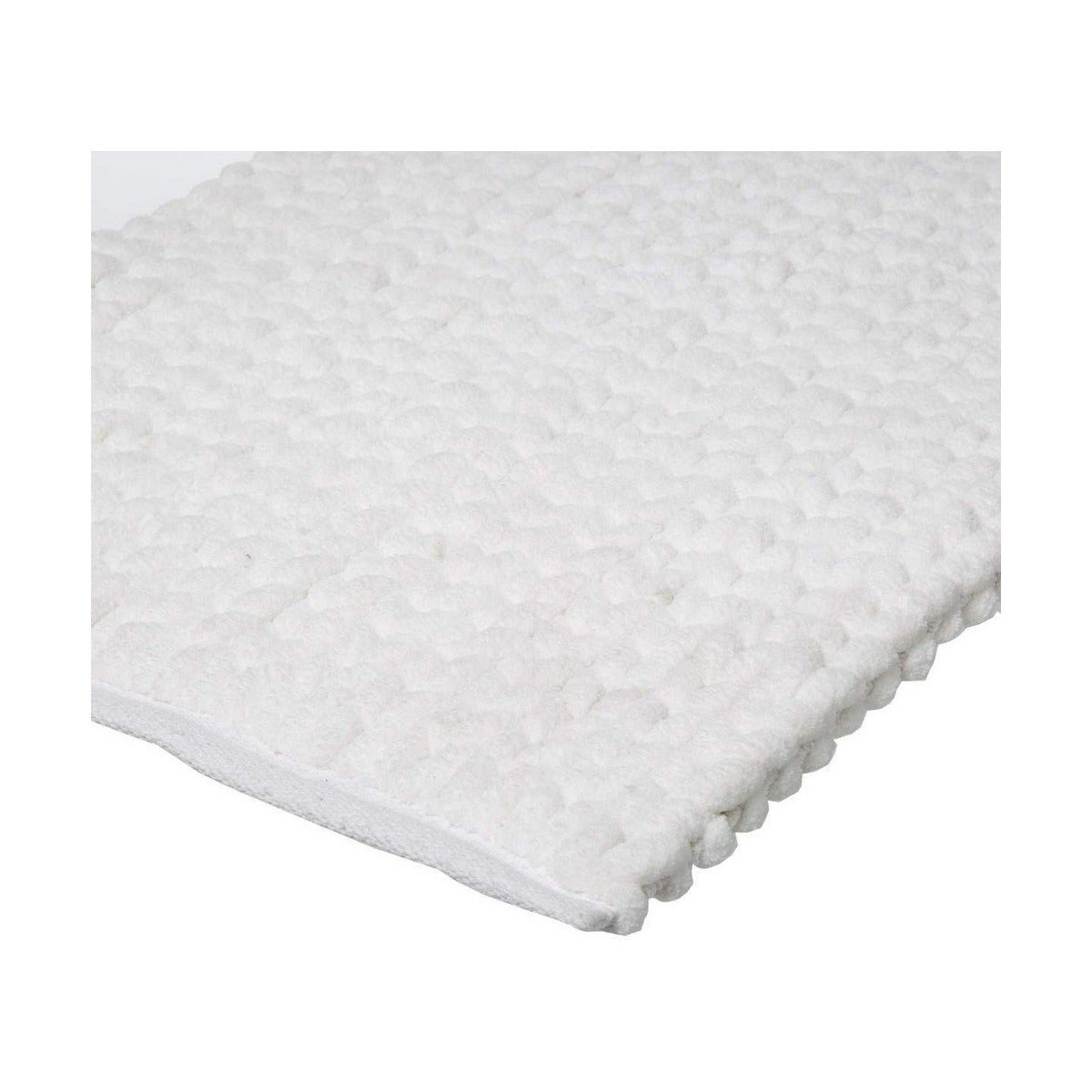Badematte aus Polyester, weiß | 50x75 cm