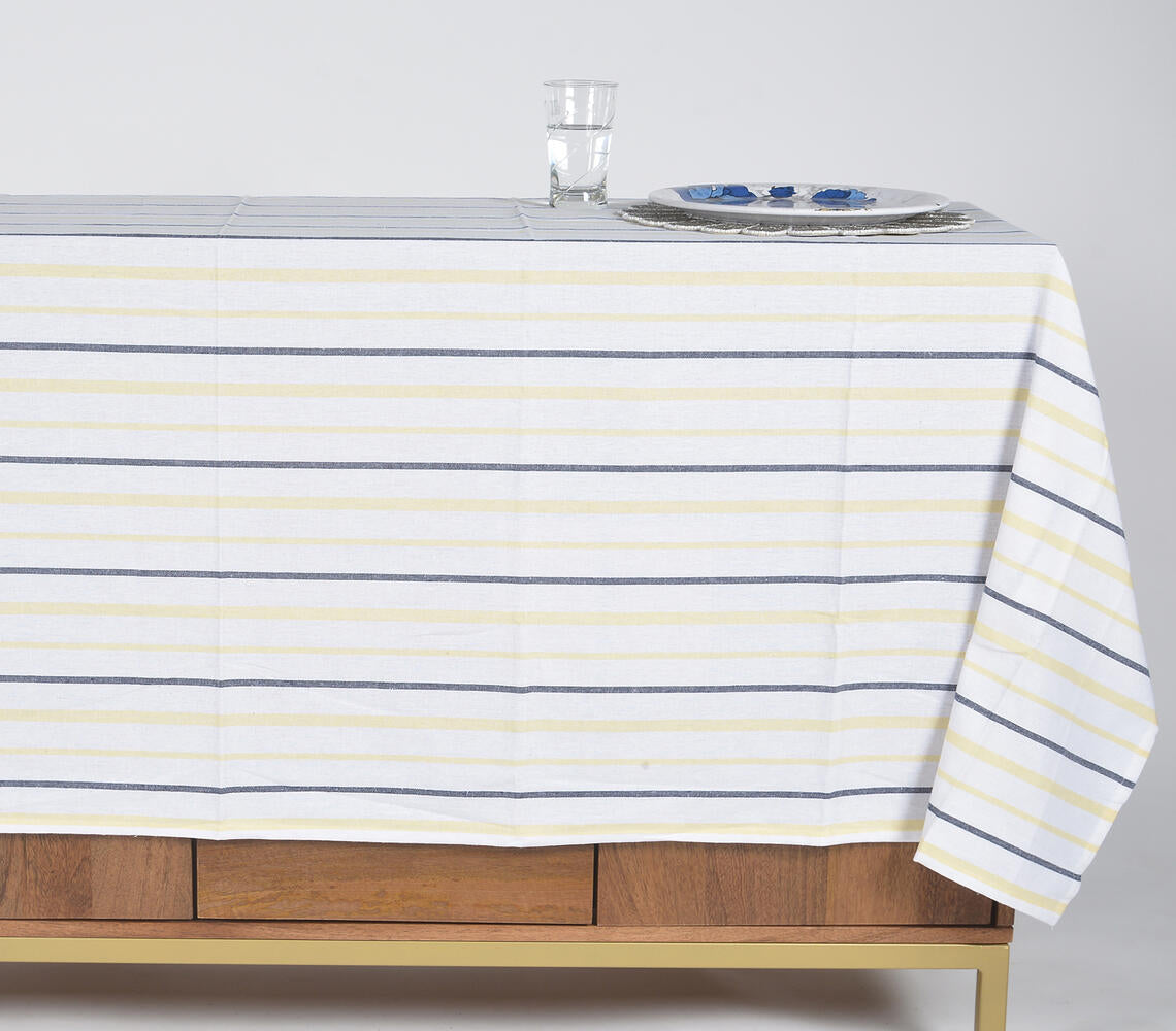 Tischdecke aus Baumwolle, gelb | 280 x 180 cm