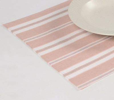 Tischset aus Baumwolle, braun | 4er-Set