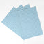 Tischset aus Baumwolle, blau kariert | 4er-Set