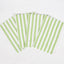Geschirrtücher aus Baumwolle, Lime Striped | 4er-Set